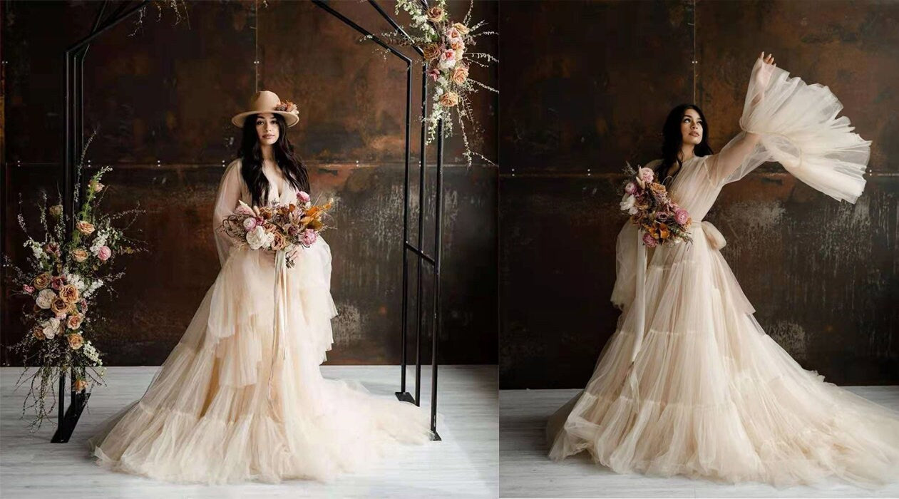 Tulle Photoshoot Gown
